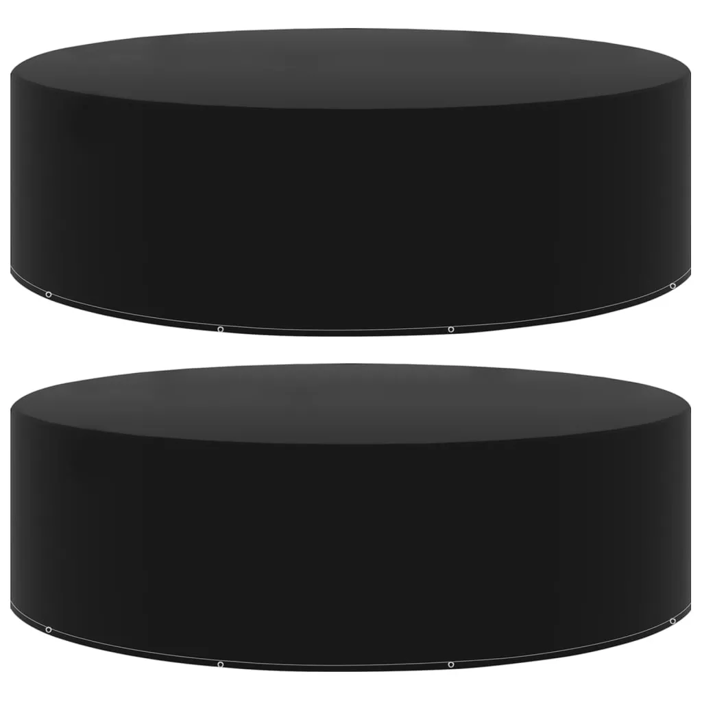 Pokrowce na meble ogrodowe 2 szt. 10 oczek 325x90 cm