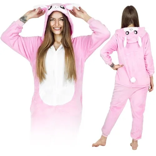 Królik Kigurumi Onesie dres piżama kombinezon