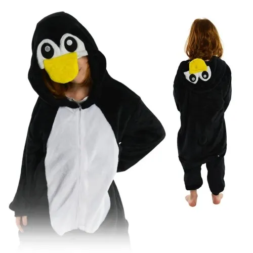Kigurumi Onesie dla dzieci piżama pingwin