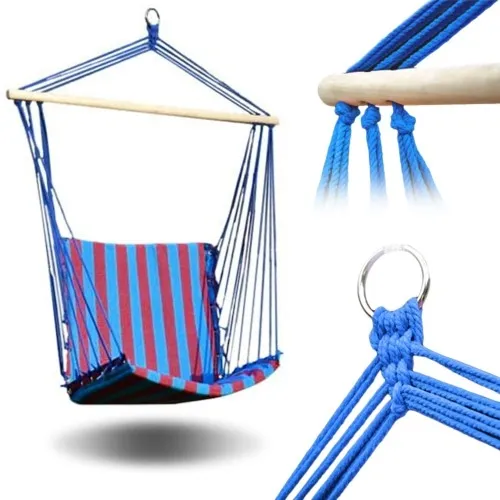 Hamak huśtawka krzesło bujak wiszący fotel 50x100