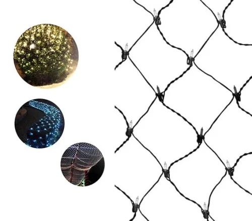 Siatka kurtyna lampki świąteczne 224 LED 6M