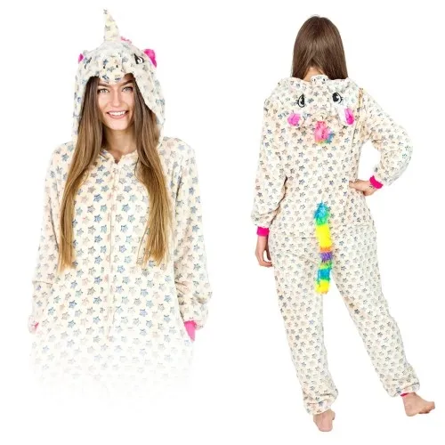 Kigurumi onesie piżama jednorożec gwiazdy