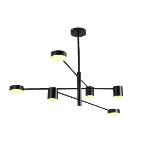 Nowoczesna lampa wisząca sufitowa LED loft 6 ramion