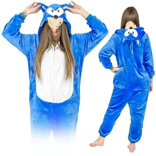 Kigurumi onesie piżama sonic