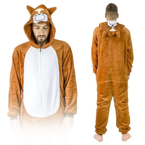 Kigurumi onesie piżama - buldog