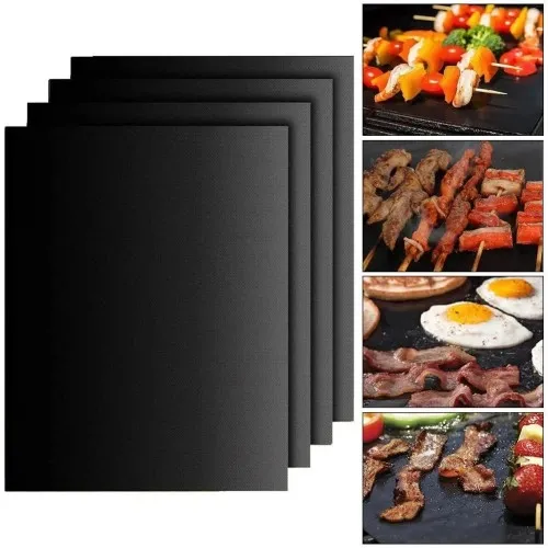 Mata teflonowa na grilla tacka do pieczenia 4 szt