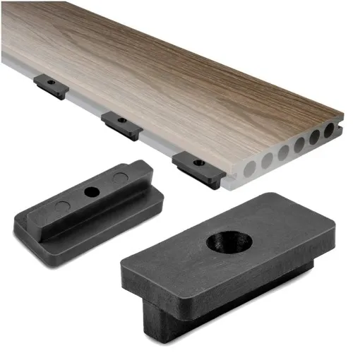 Klipsy montażowe do desek kompozytowych WPC 50szt (h=5.5)