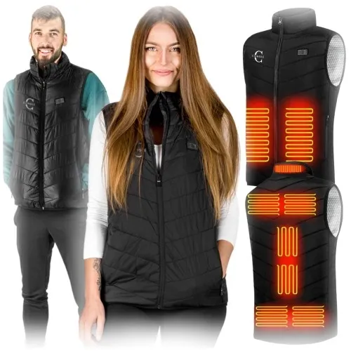 Kamizelka podgrzewana na USB czarna