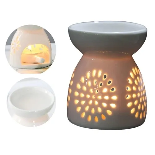 Kominek ceramiczny do olejków wosku świeczników