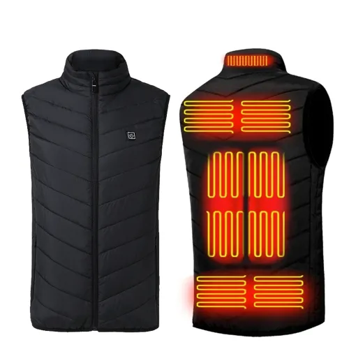 Podgrzewana Kamizelka Kurtka Bezrękawnik na USB