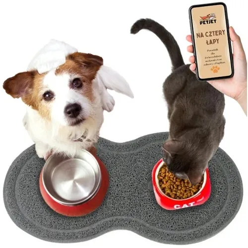 Mata antypoślizgowa pod miskę podwójna