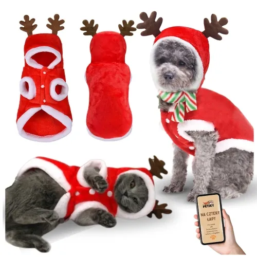 Ubranko renifer dla psa