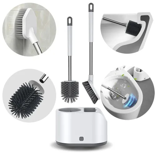 2w1 Zestaw szczotek toaletowych