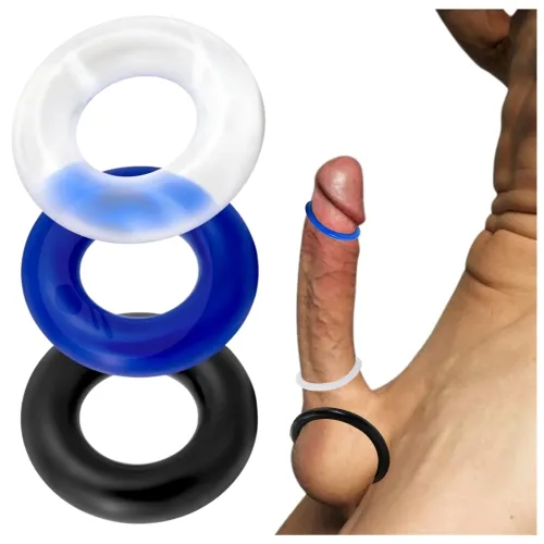Pierścienie erekcyjne wzmacniające erekcje