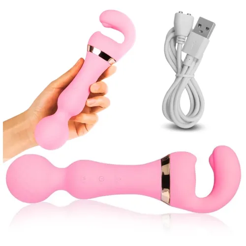 Dwustronny wibrator ze stymulacją punktu G