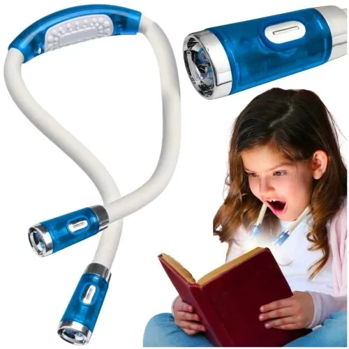 Lampka led na szyję do czytania książek