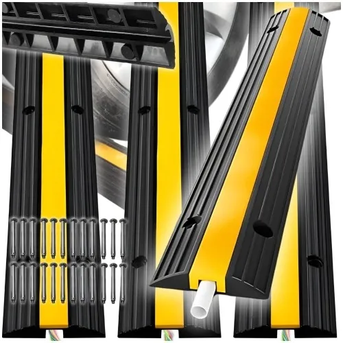 Najazd Kablowy 4szt 1Kanałowy 100x15cm