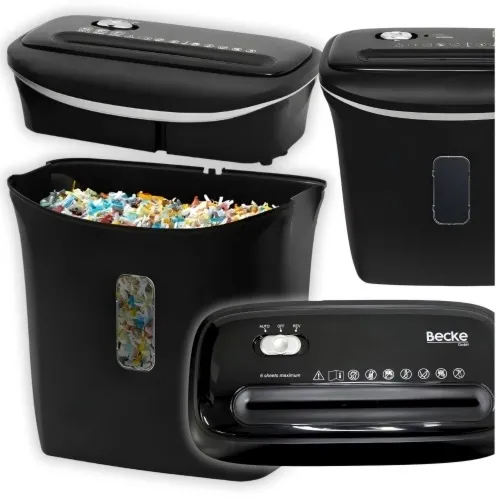 Niszczarka biurowa automatyczna do papieru dokumentów 12 l rodo kosz mocna