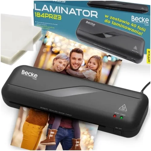 Laminator biurowy A4 laminarka do papieru