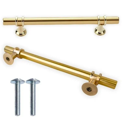 Uchwyt meblowy reling złoty LORENZO