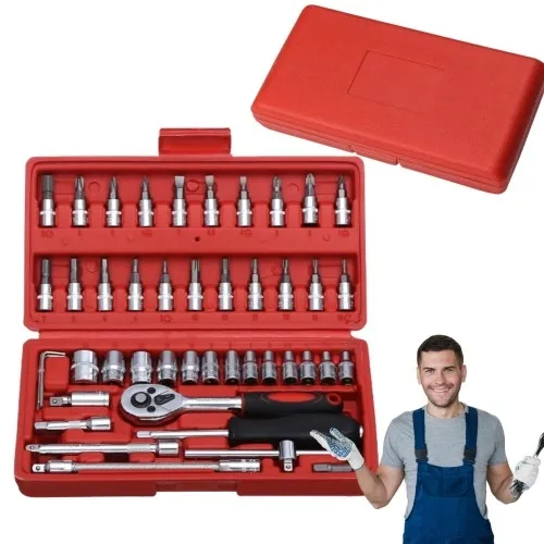 Zestaw narzędzi 46 elementów