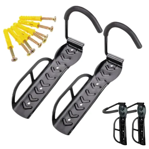 Wieszak ścienny na rower uchwyt zestaw 2 sztuki