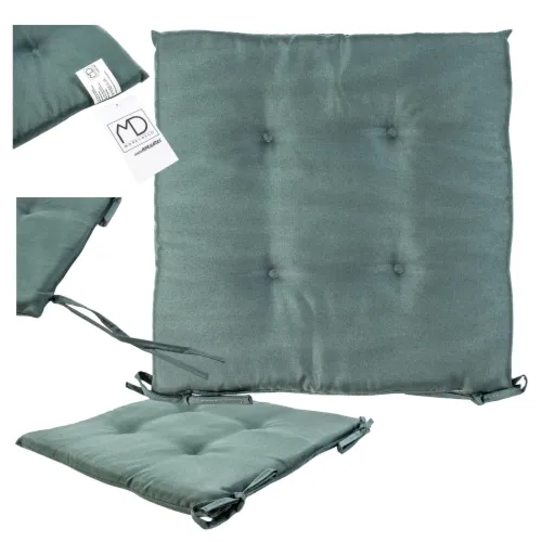 Poduszka na krzesło dekoracyjna wodoodporna do ogrodu - zielona