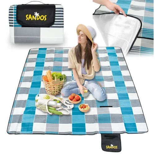 Koc piknikowy 200 x 200 krata