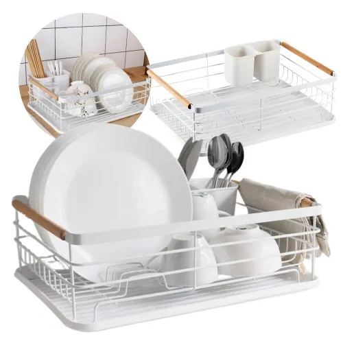 Suszarka do naczyń biała