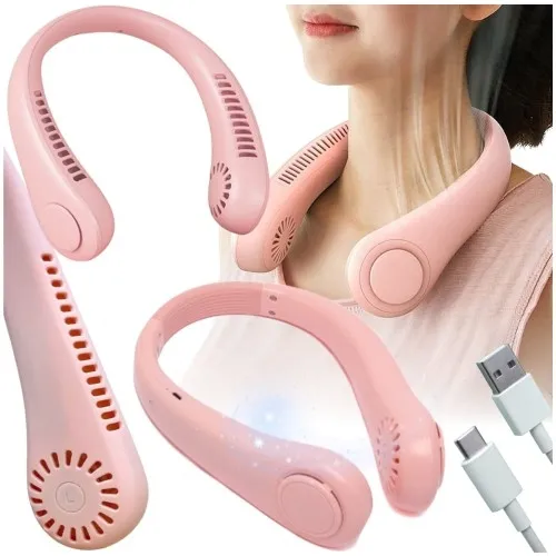 Wiatrak chłodzący przenośny na szyję wentylator klimatyzator chłodzący mini