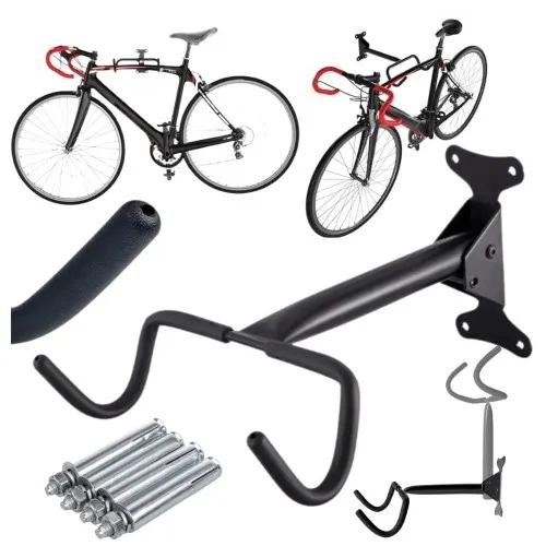 Uchwyt hak na rower składany czarny 30kg
