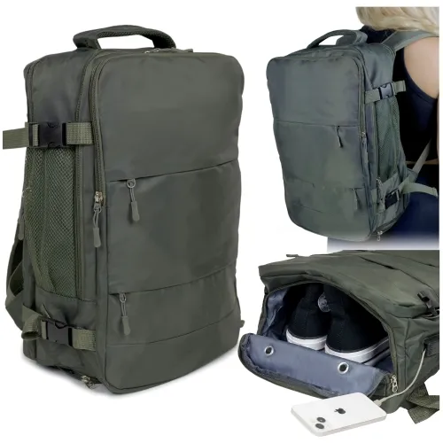 Plecak podróżny - zieleń