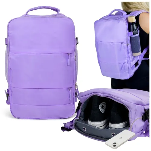 Plecak podróżny - fiolet