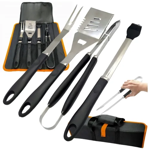 Zestaw przyborów do grillowania w etui