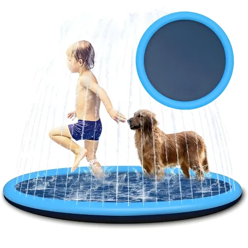 Basen mata chłodząca dla psa- fontanna