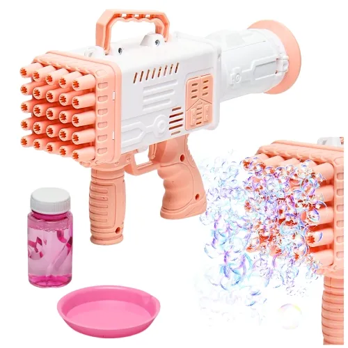 Bazooka do baniek różowa