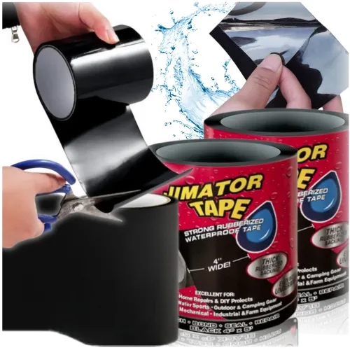 2X taśma uszczelniająca naprawcza wodoodporna mocna 10x150 cm