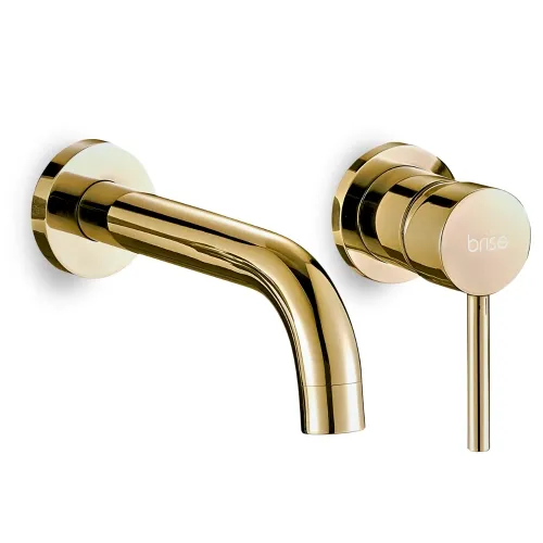 Bateria podtynkowa umywalkowa - złoty