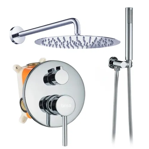 Bateria prysznicowa wannowa - chrom