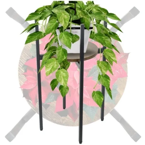 Kwietnik stojący okrągły na 1 doniczkę Urban 62 cm