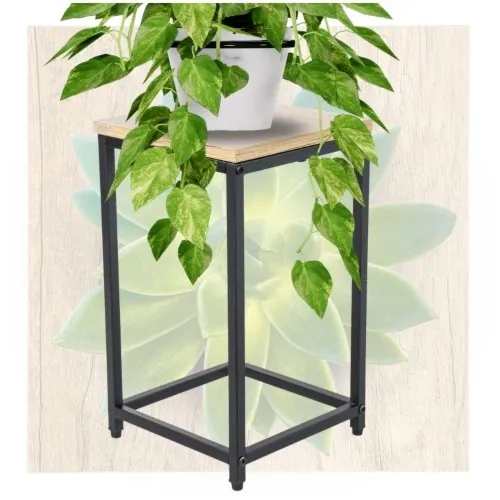 Kwietnik stojący kwadratowy na 1 doniczkę Classic 42 cm