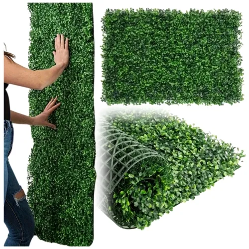 Panel ścienny - zielony bukszpan