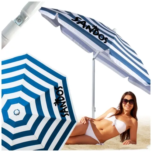 Parasol plażowy - paski