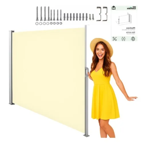 Markiza boczna 300x180 - beżowa