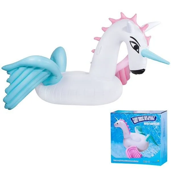 Dmuchany materac jednorożec pegaz