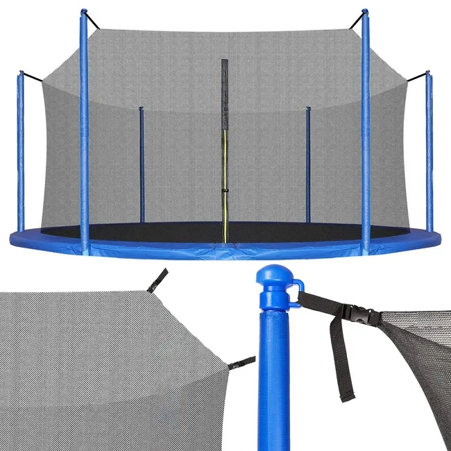 Siatka do trampoliny wewnętrzna 10FT 305 cm 8 słupków