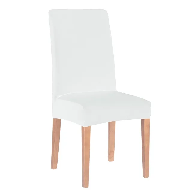 Pokrowiec na krzesło uniwersalny biały
