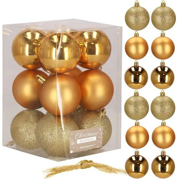 Bombki choinkowe na choinkę zestaw 12 szt.