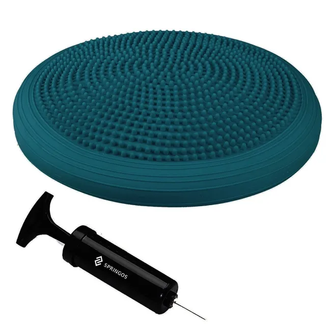 Poduszka sensoryczna pro dysk do ćwiczeń granatowa