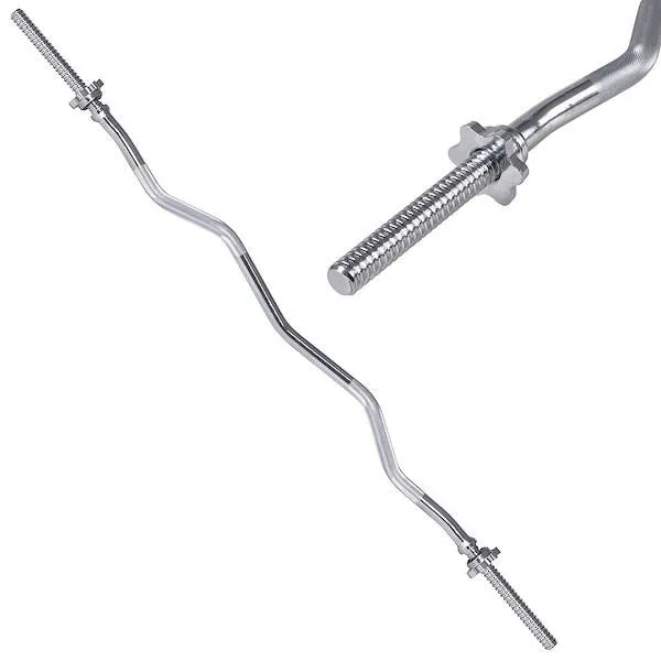 Gryf lekko łamany 120 cm 25 mm zaciski